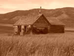 (129) Wormy Old Cabin, Idaho 