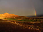 (128) Rainbow on Golf Course, Dubois,Wy