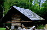 (60) Cades Cove Shed Wagon, SMNP, Tenn.